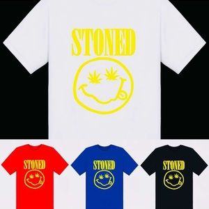High Maintenance Stoned Emoji Unisex TShirts